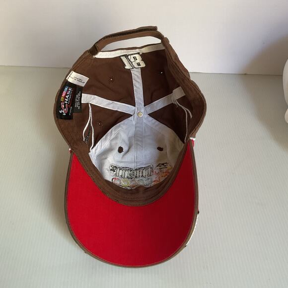 NASCAR Y2K Vintage 2009 M&M’s Racing Hat #18 Chase Authentics Kyle Busch Cap - Picture 10 of 11